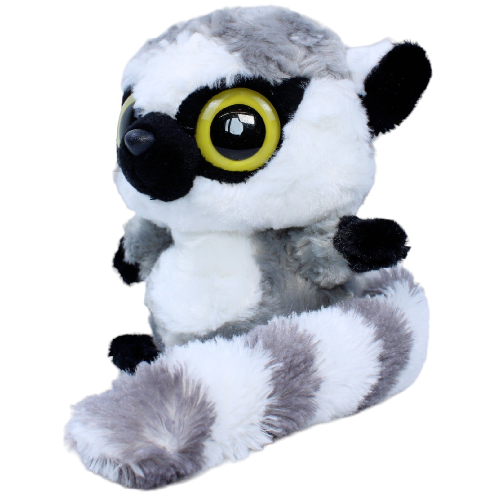 123706 Aurora Lemur Lemee aus YooHoo & Friends, grau Kuscheltier Kumpel Leo Gebraucht Glubschi