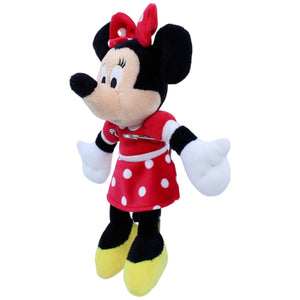 123715 Nicotoy Disney Minnie Maus mit Kleid, rot-gepunktet Kuscheltier Kumpel Leo Disney Gebraucht