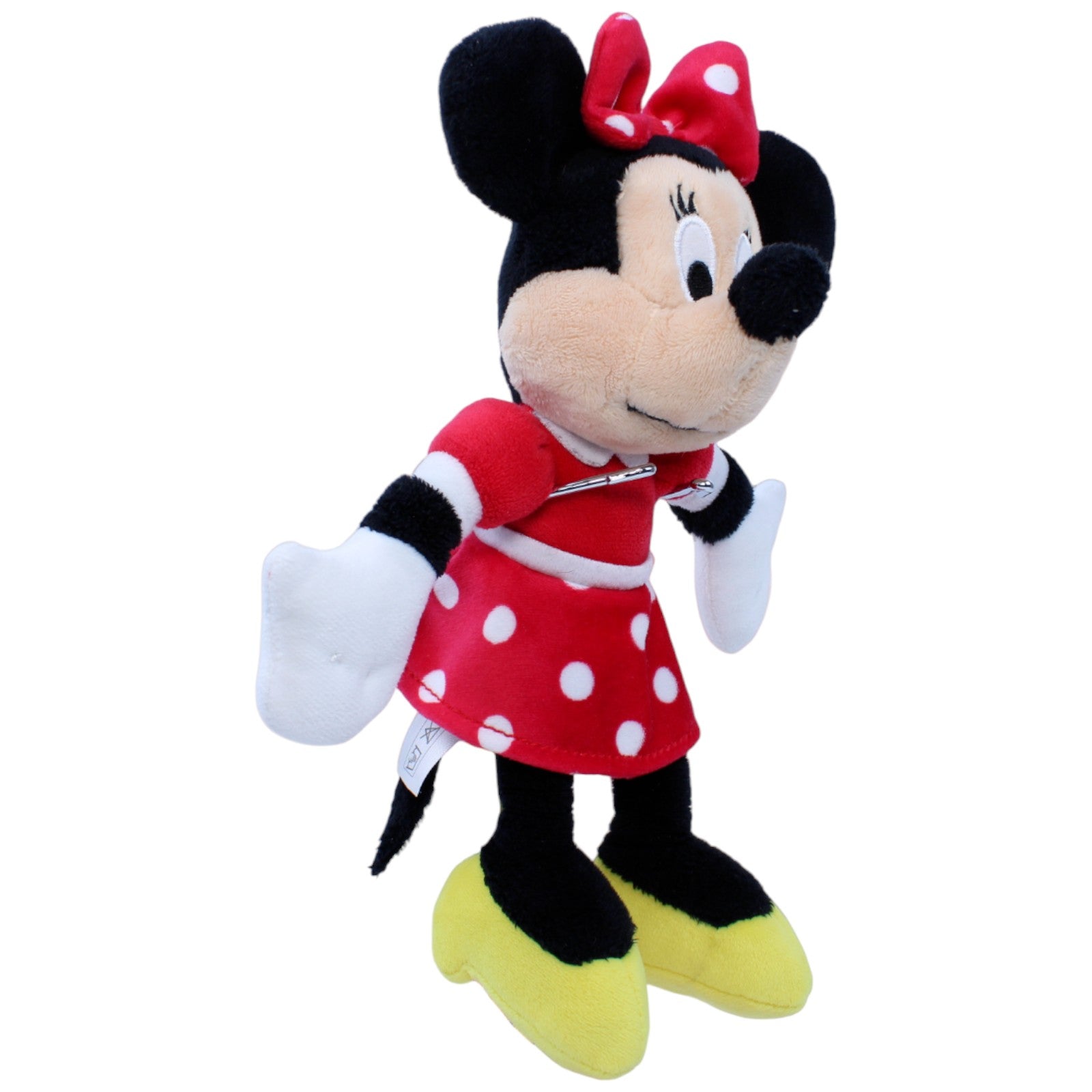 123715 Nicotoy Disney Minnie Maus mit Kleid, rot-gepunktet Kuscheltier Kumpel Leo Disney Gebraucht