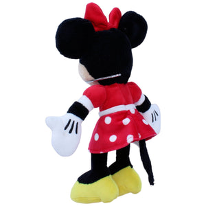 123715 Nicotoy Disney Minnie Maus mit Kleid, rot-gepunktet Kuscheltier Kumpel Leo Disney Gebraucht