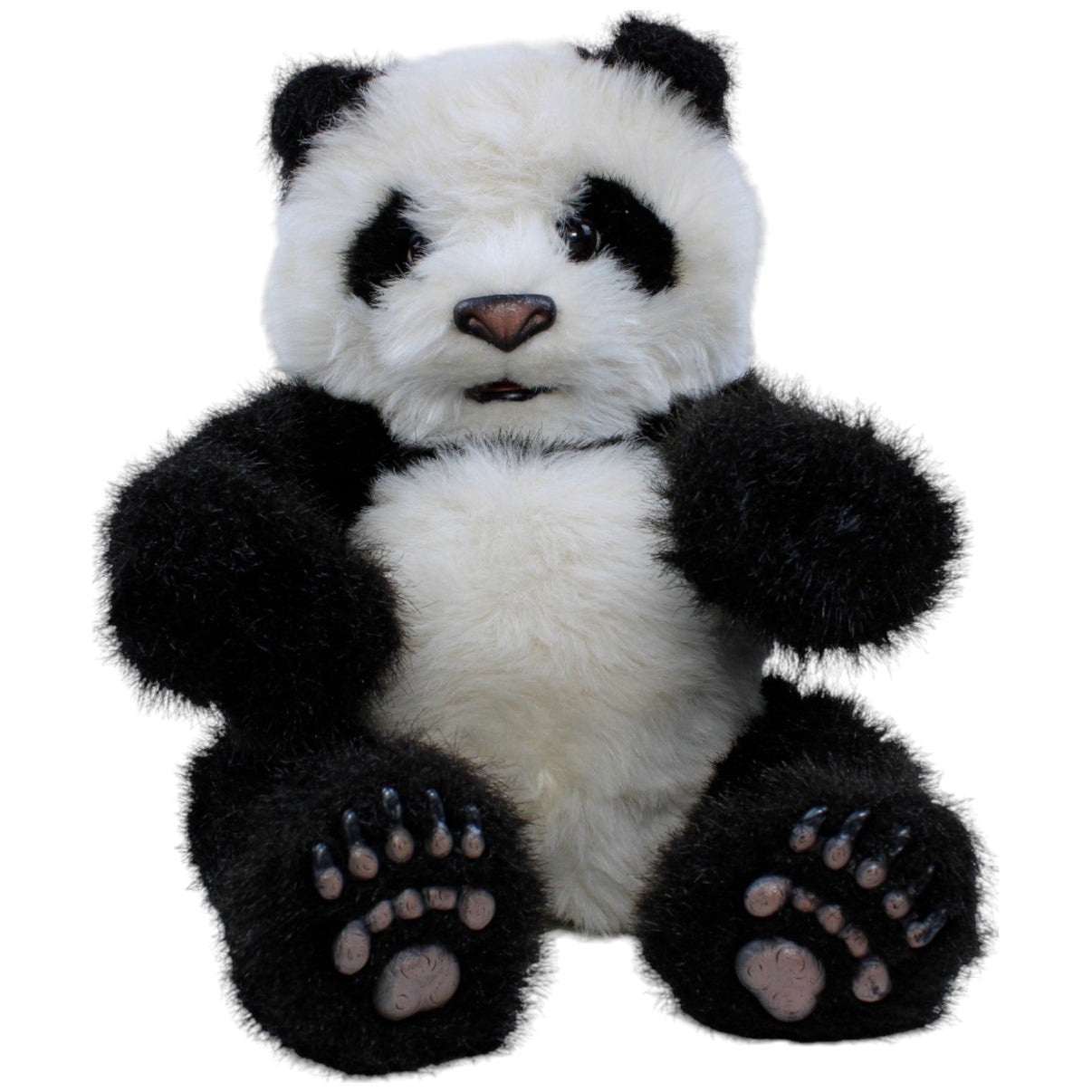 123726 Hasbro Vintage FurReal Friends XXL LuvCub Panda, sitzend Interaktives Spielzeug Kumpel Leo Gebraucht