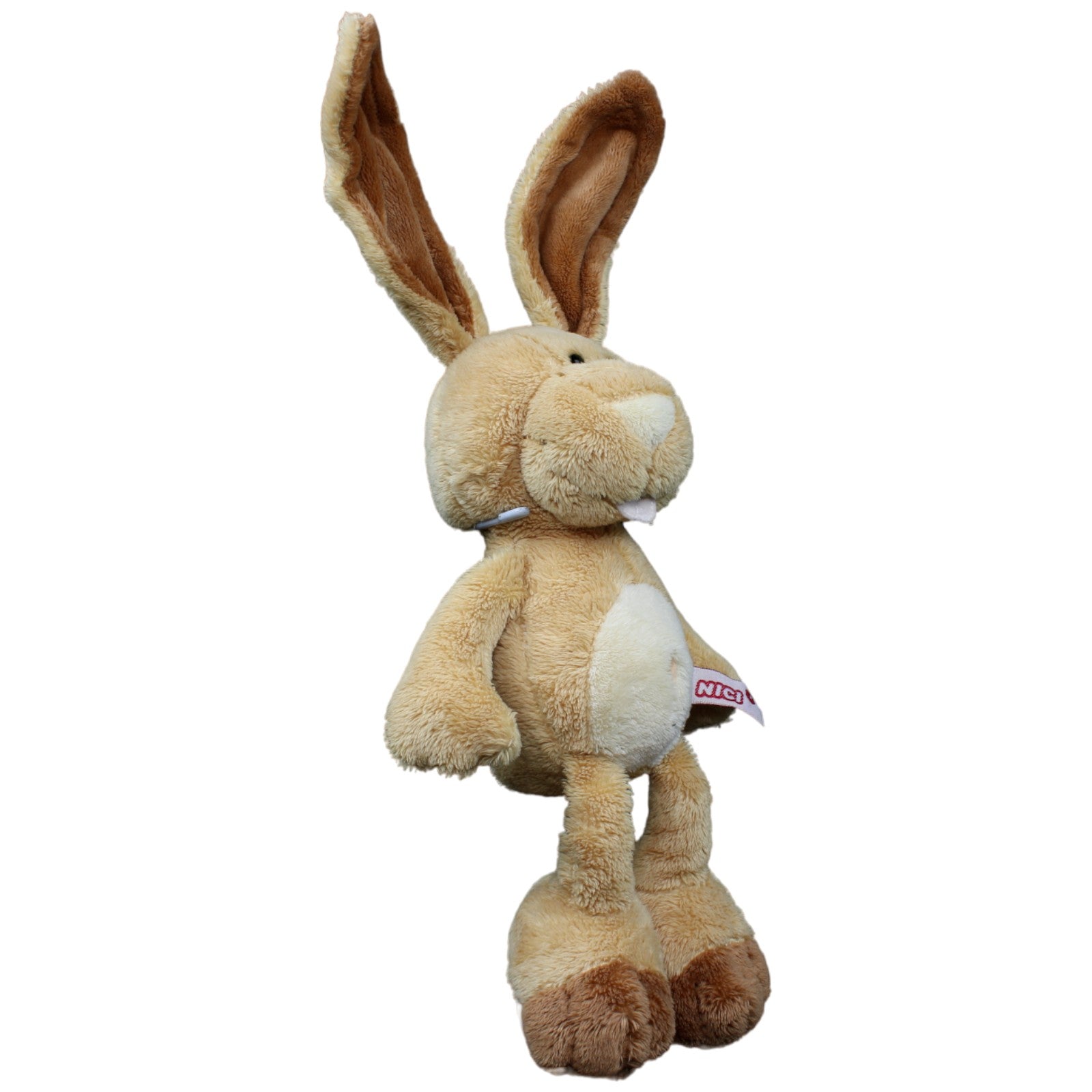 123743 NICI Schlenker Hase, Ralf Rabbit Kuscheltier Kumpel Leo Gebraucht