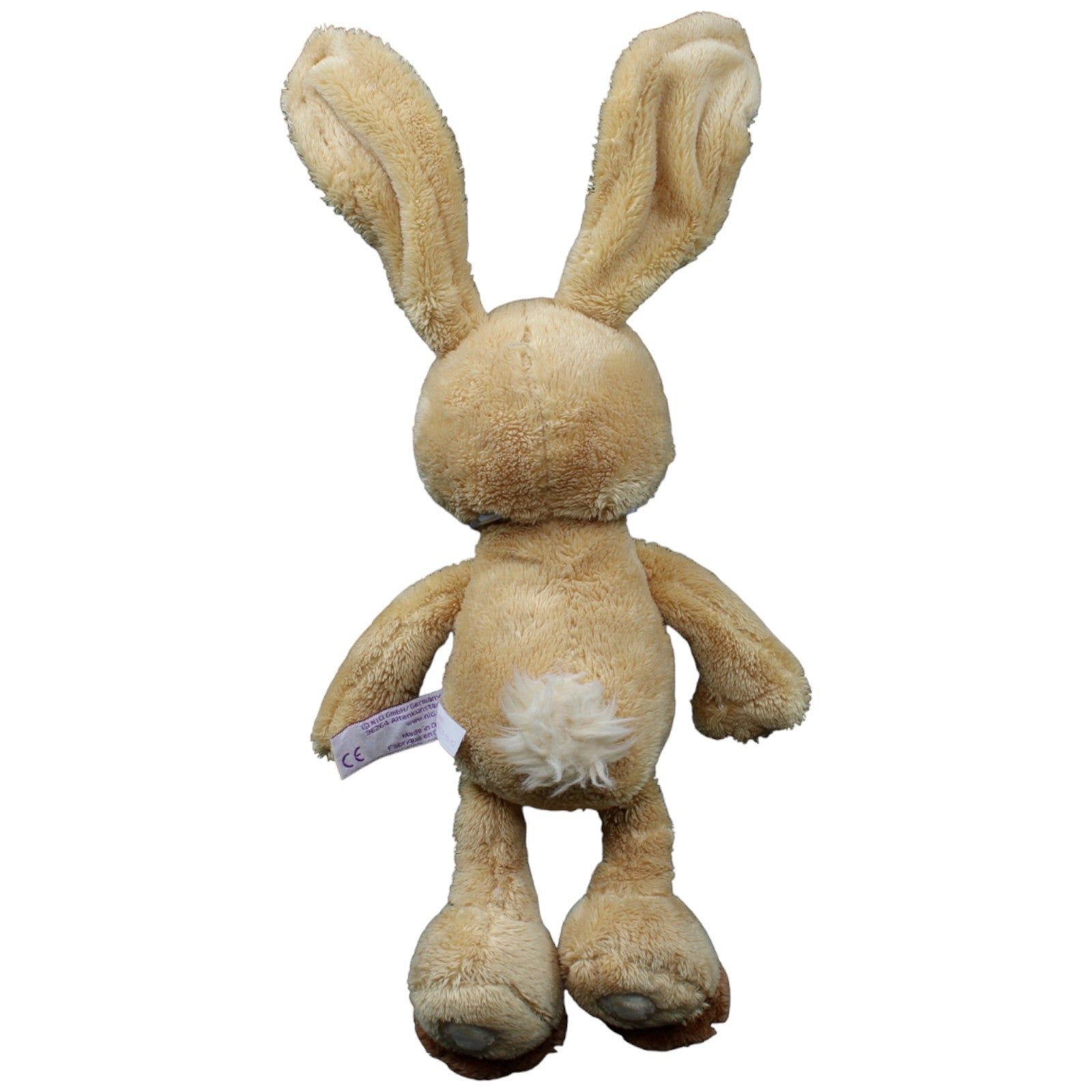 123743 NICI Schlenker Hase, Ralf Rabbit Kuscheltier Kumpel Leo Gebraucht