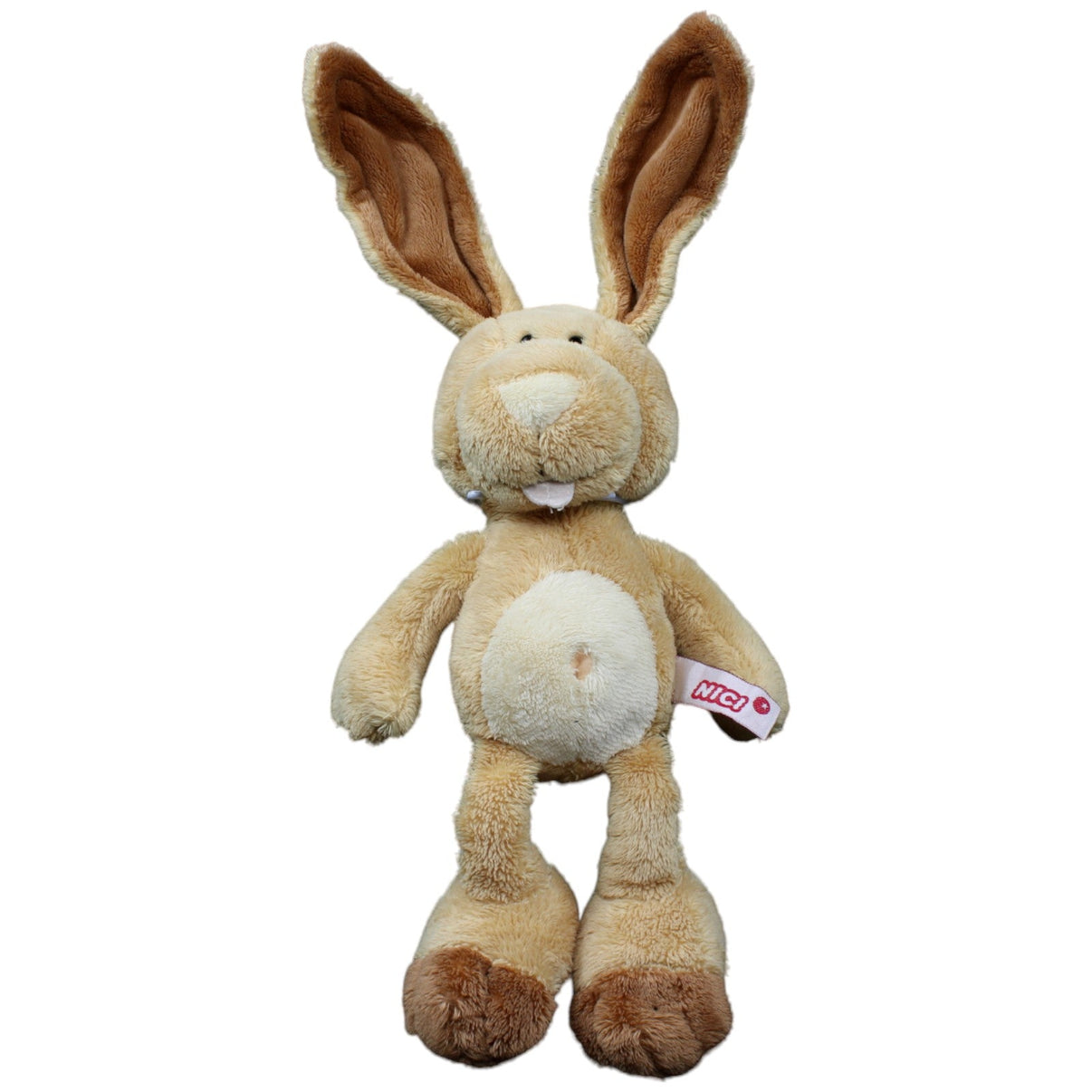 123743 NICI Schlenker Hase, Ralf Rabbit Kuscheltier Kumpel Leo Gebraucht