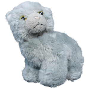 123757 Uni-Toys Katze, grau Kuscheltier Kumpel Leo Gebraucht