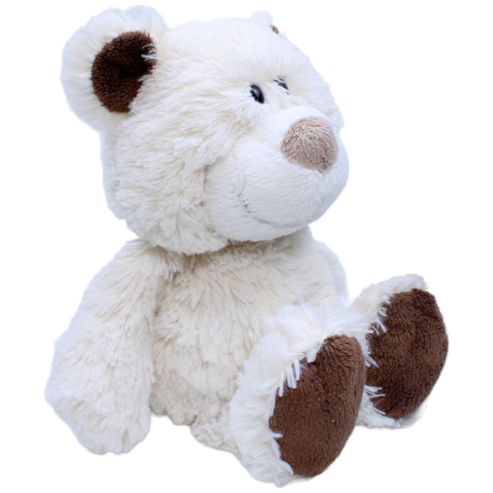 123779 NICI Teddybär, weiß Kuscheltier Kumpel Leo Bär Gebraucht