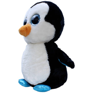 123787 TY XXL Pinguin, Waddles Kuscheltier Kumpel Leo Gebraucht Glubschi