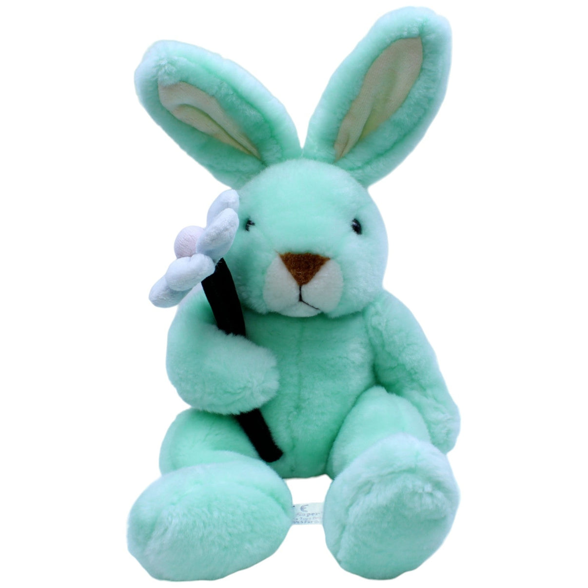123797 Simba Vintage SuperToys, Hase mit Blume türkis Kuscheltier Kumpel Leo Friends & More Gebraucht