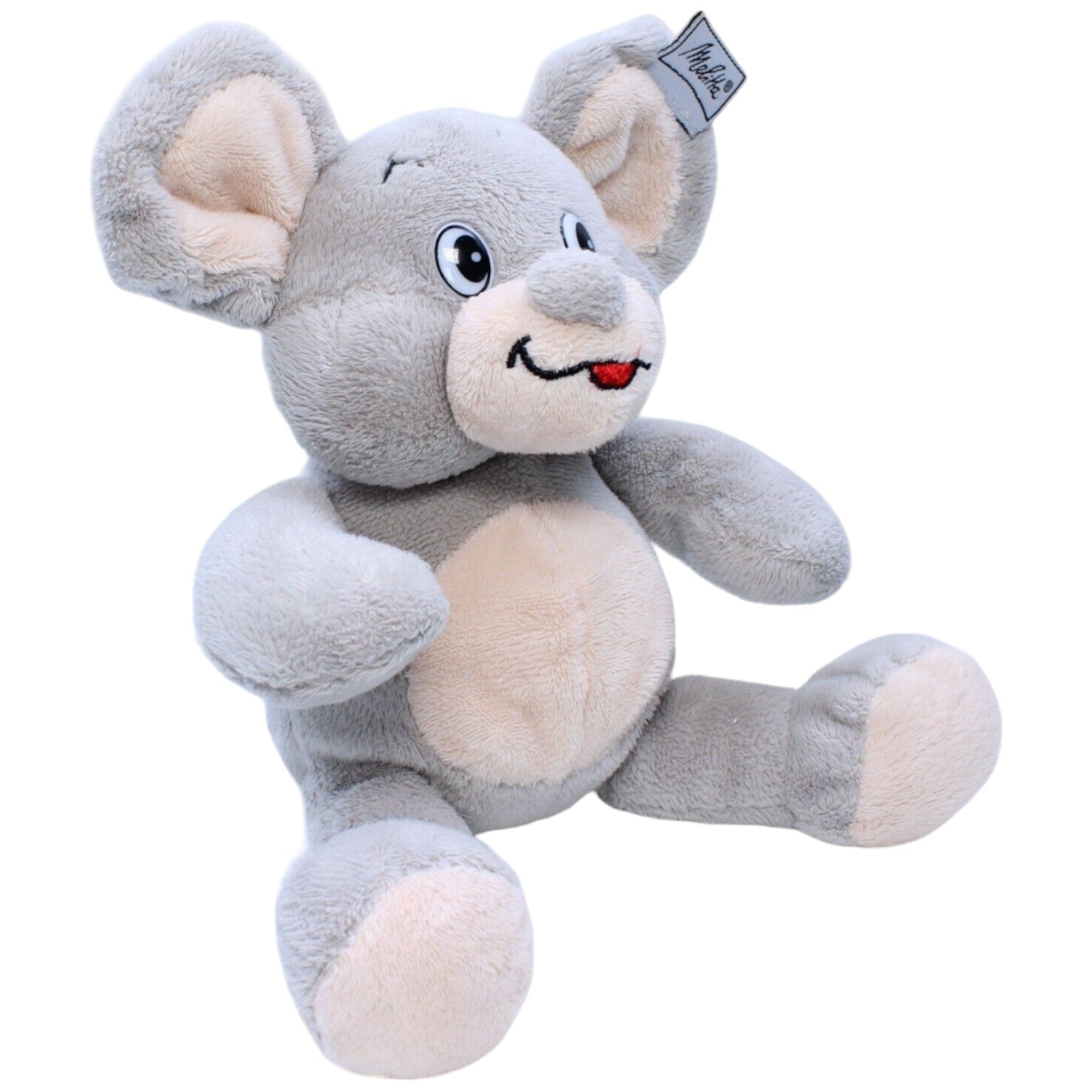 123806 ESC Toys Melitta Kaffee, Maus grau Kuscheltier Kumpel Leo Gebraucht