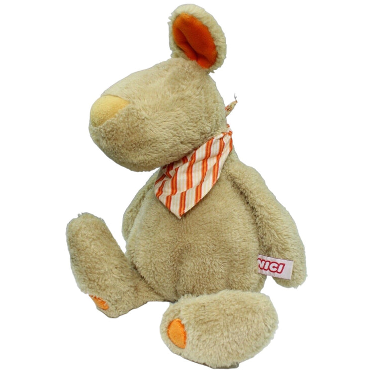 123848 NICI Hase hellbraun, sitzend Kuscheltier Kumpel Leo Gebraucht