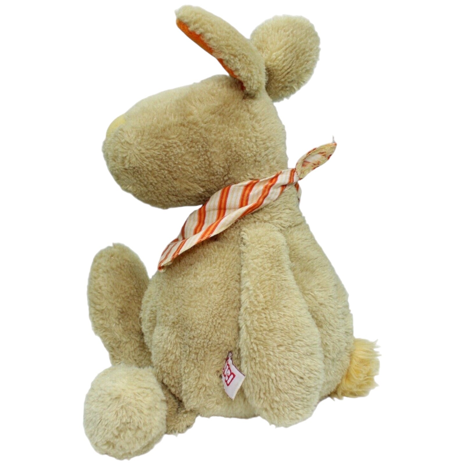 123848 NICI Hase hellbraun, sitzend Kuscheltier Kumpel Leo Gebraucht