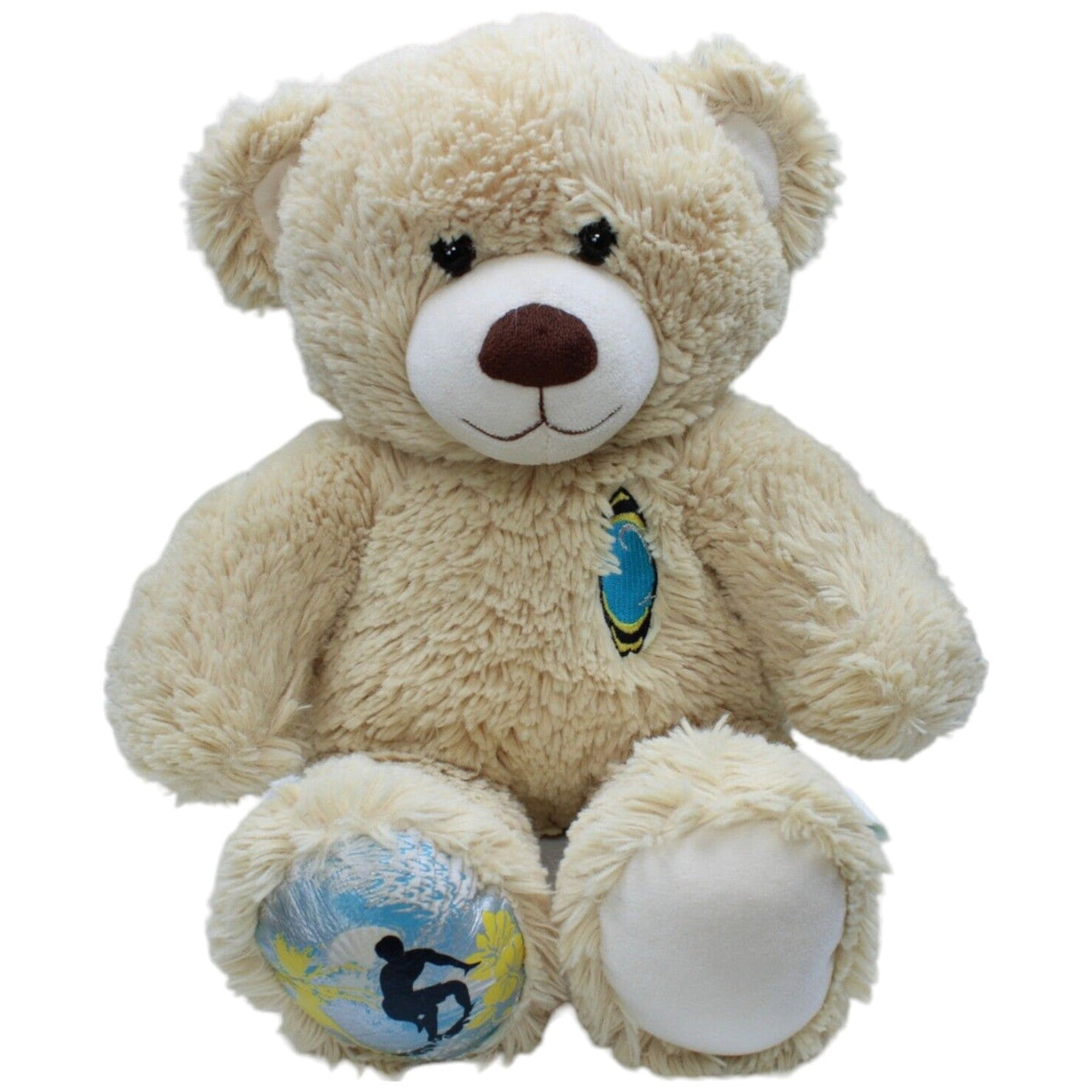 123865 Build-A-Bear Teddybär, Surfer Kuscheltier Kumpel Leo Bär Gebraucht