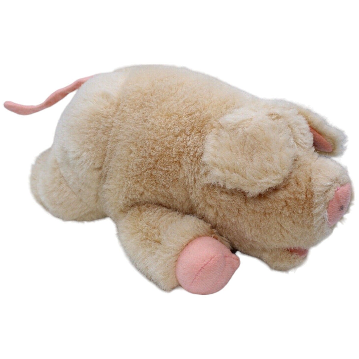 123867 Sunkid Vintage Glücksschwein, liegend Kuscheltier Kumpel Leo Gebraucht Schwein Sunkid