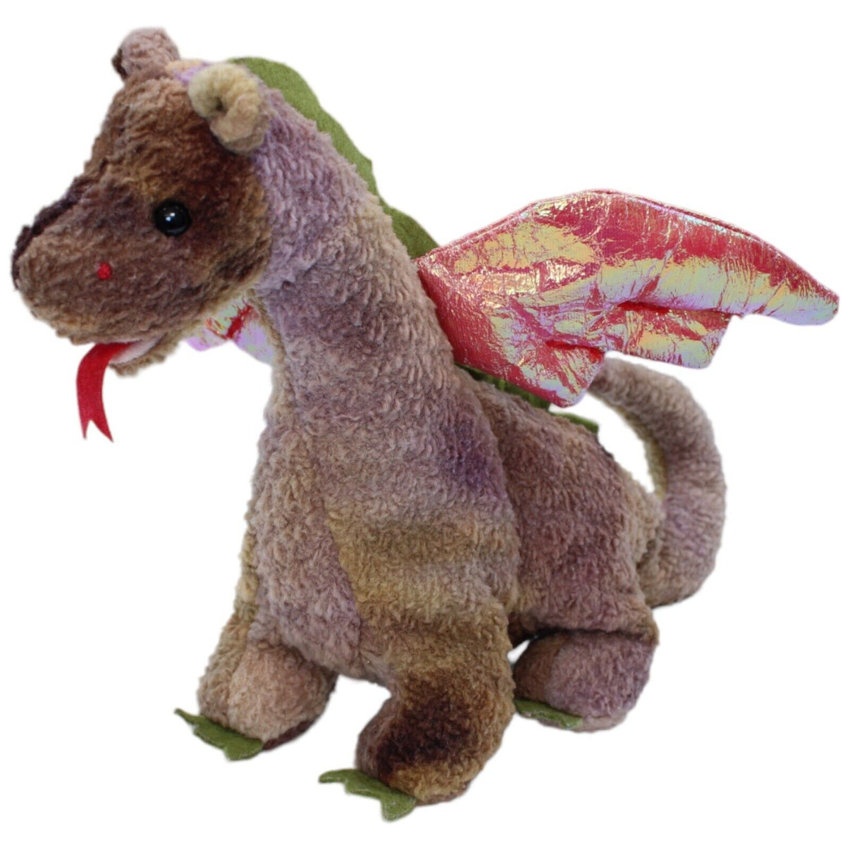 123929 TY Vintage Drache bunt, Scorch Kuscheltier Kumpel Leo Gebraucht