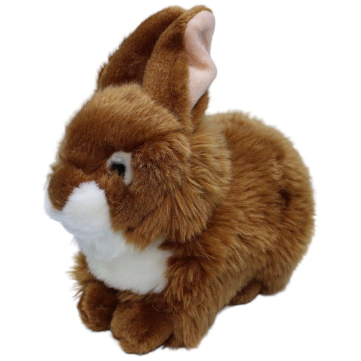 123988 Teddy-Hermann Hase braun, sitzend Kuscheltier Kumpel Leo Gebraucht