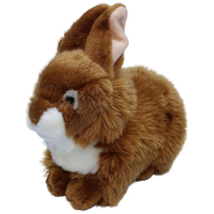 123988 Teddy-Hermann Hase braun, sitzend Kuscheltier Kumpel Leo Gebraucht