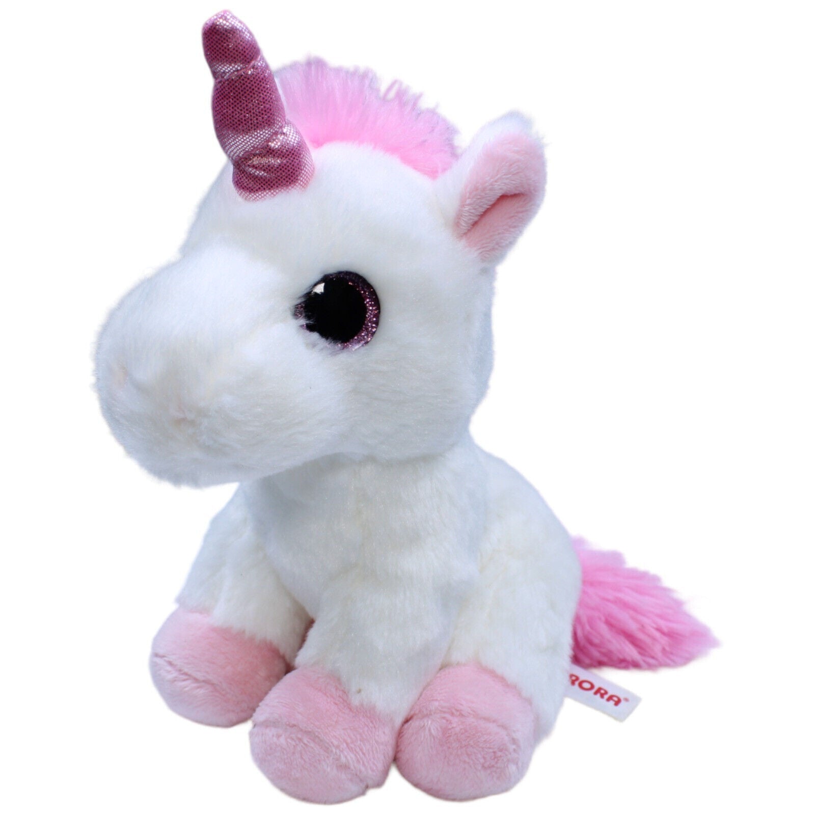 123994 Aurora Sparkle Tales, Einhorn Kuscheltier Kumpel Leo Gebraucht Glubschi